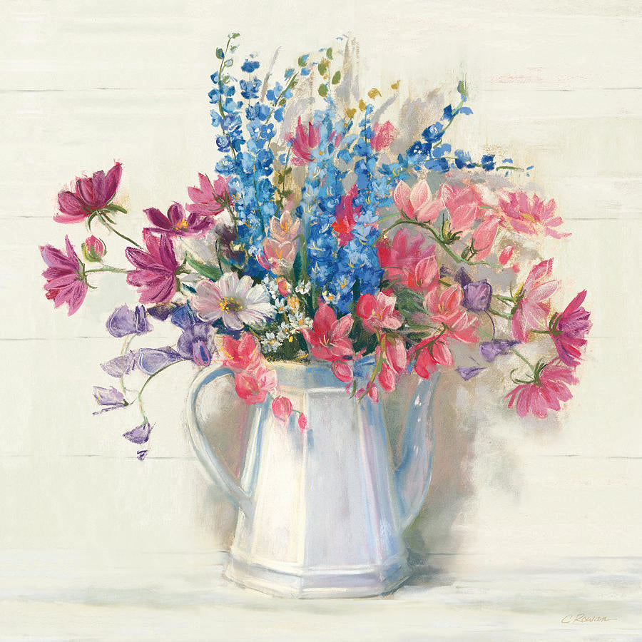 Ironstone Bouquet I (Bright) – Carol Rowan