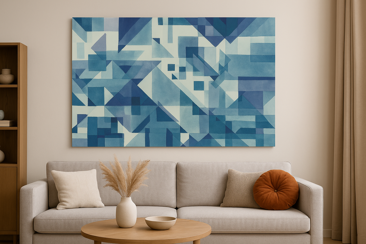 Try Angles I – Blue by Danhui Nai