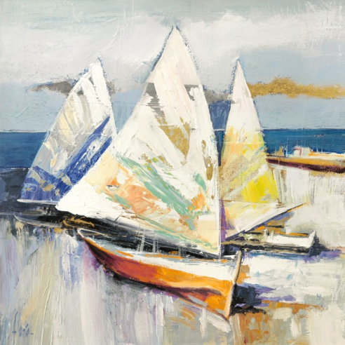 Barche sulla Spiaggia (Boats on the Beach)