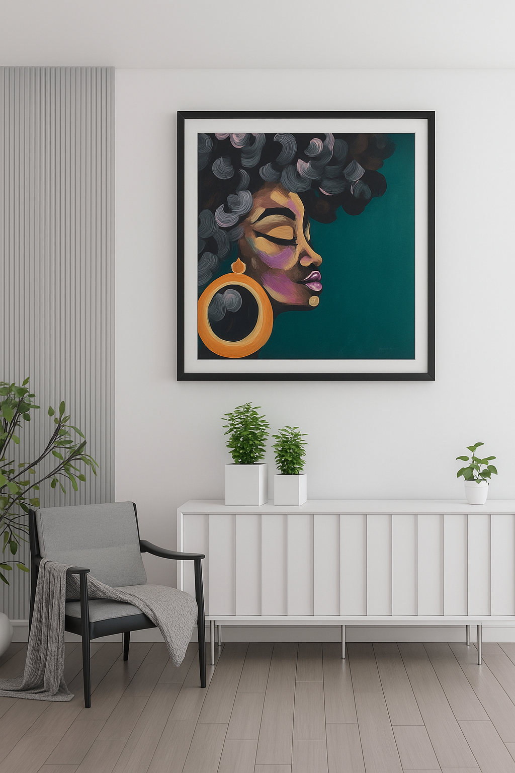 Golden Grace – by Uzo Egonu