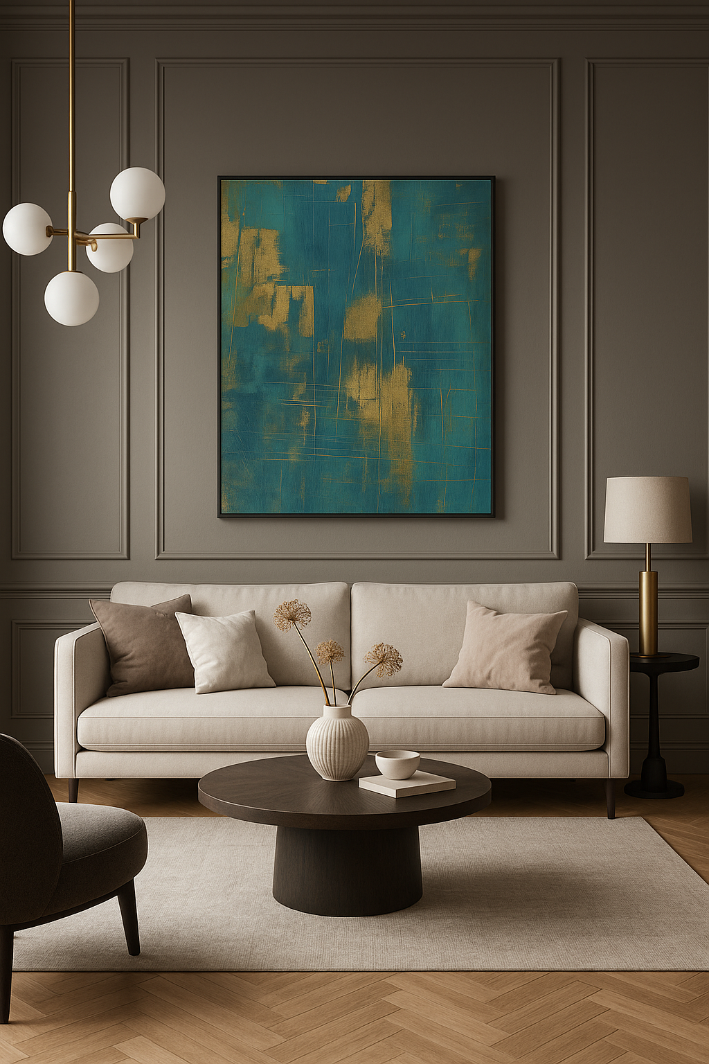 Northern Lights Gold by Melissa Averinos