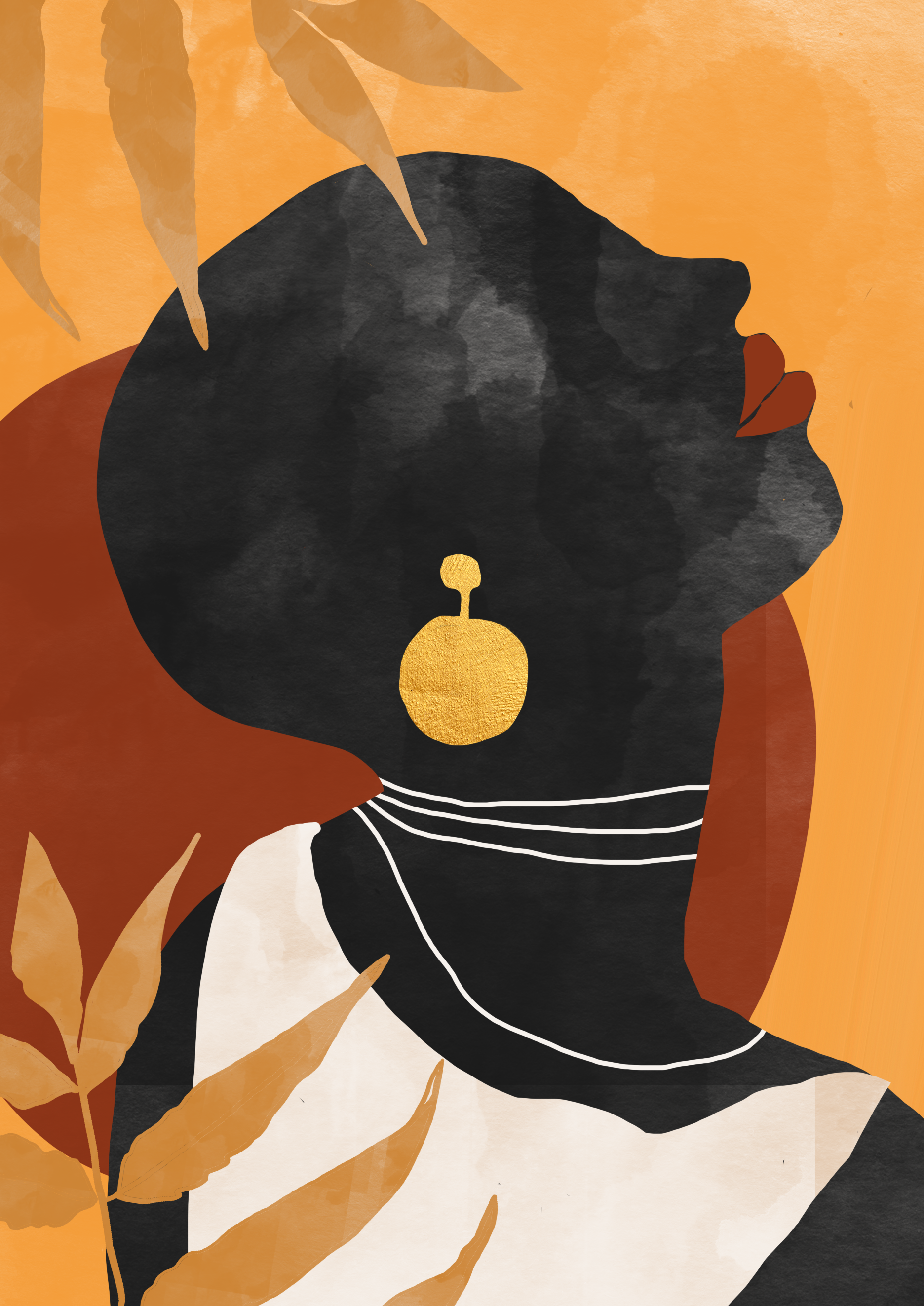 Golden Muse II – by Colors Gallery Collection