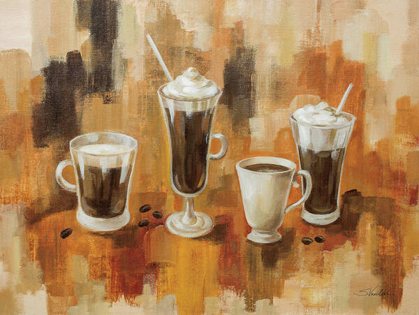 Coffee Abstract I by Silvia Vassileva