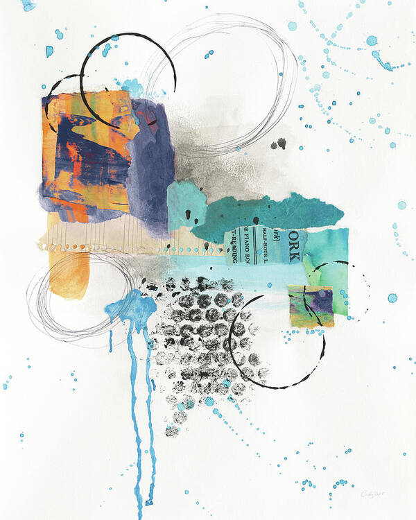 Abstract Skyline I by Courtney Prahl