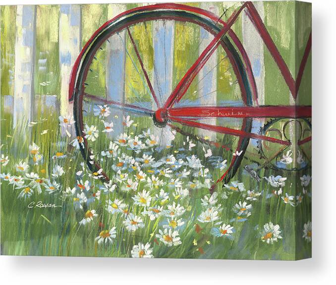 Bicycle by the Fence - by Carol Rowan