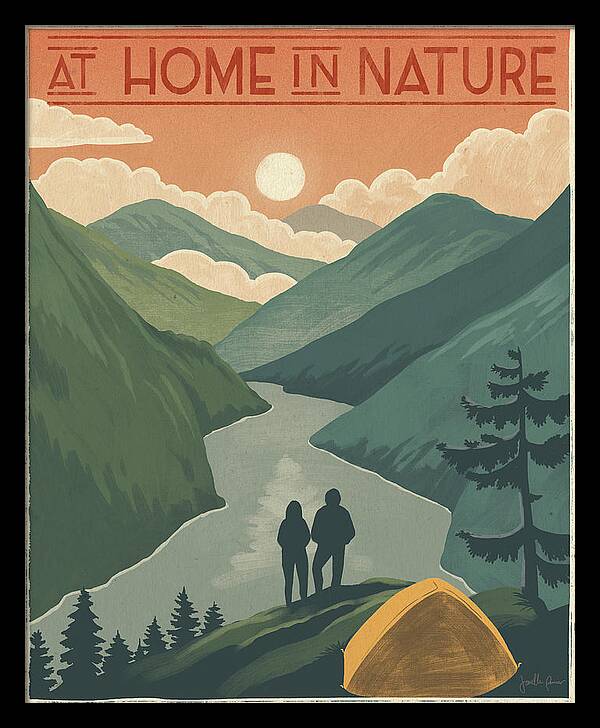 At Home in Nature – by Janelle Penner