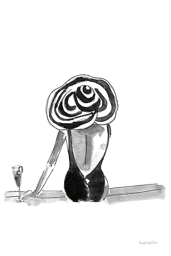 By the Pool – Mercedes Lopez Charro