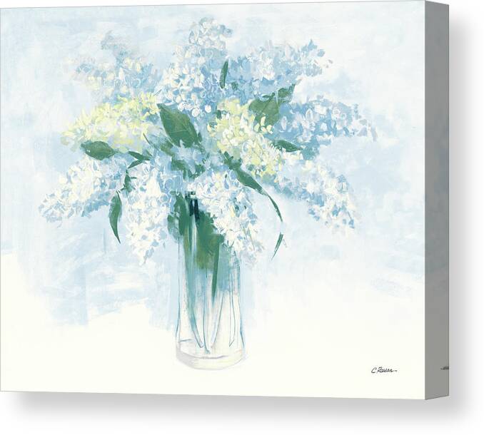 Contemporary Lilac Blue by Carol Rowan