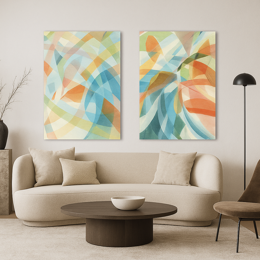 Colorful Abstract I by Danhui Nai