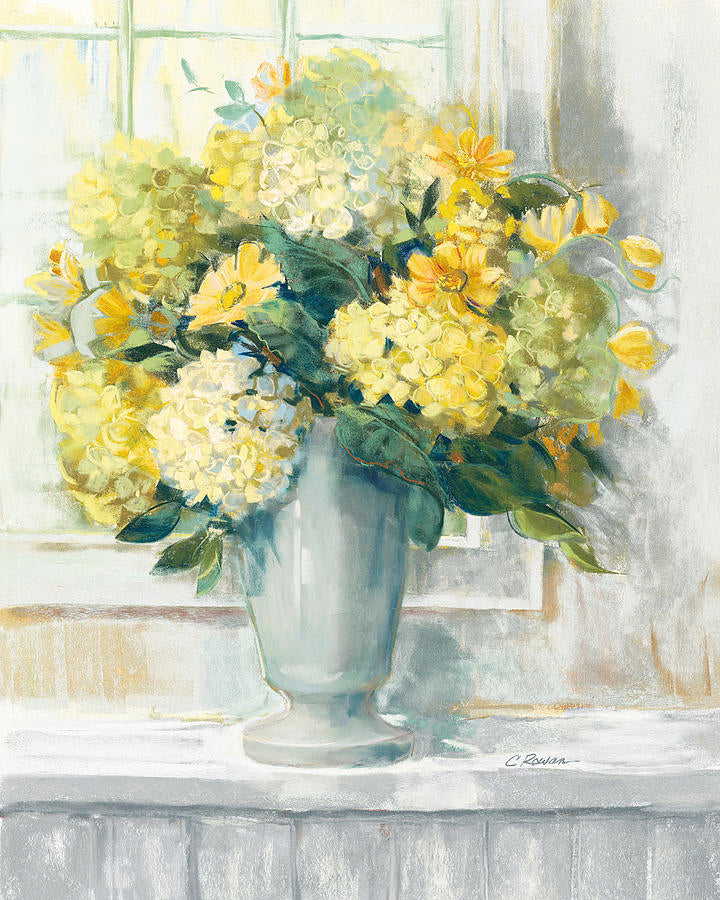 Farmhouse Bouquet II Yellow – by Carol Rowan