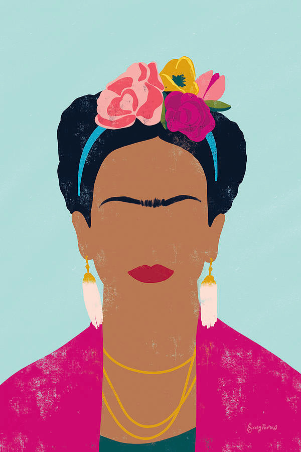 Frida Kahlo I – by Becky Thorns