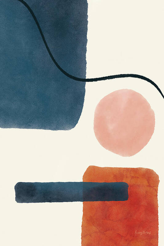 Geo Abstract I by Becky Thorns