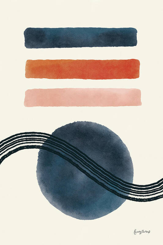 Geo Abstract IV by Becky Thorns