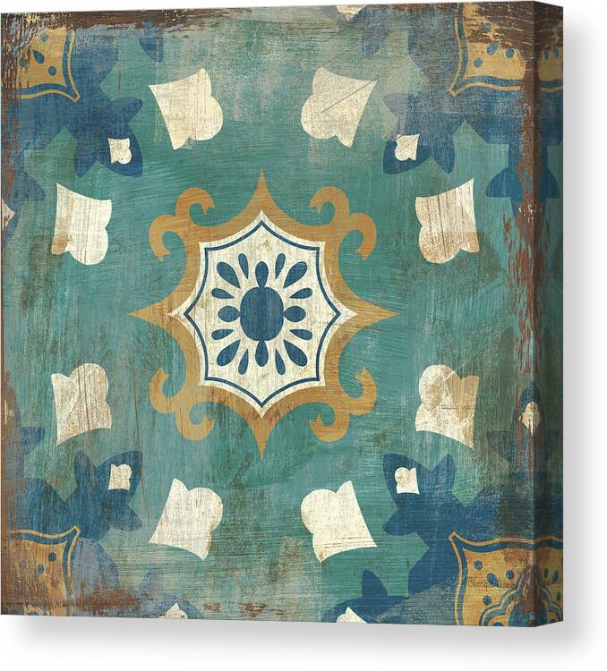 Moroccan Tiles Blue III - Cleonique Hilsaca