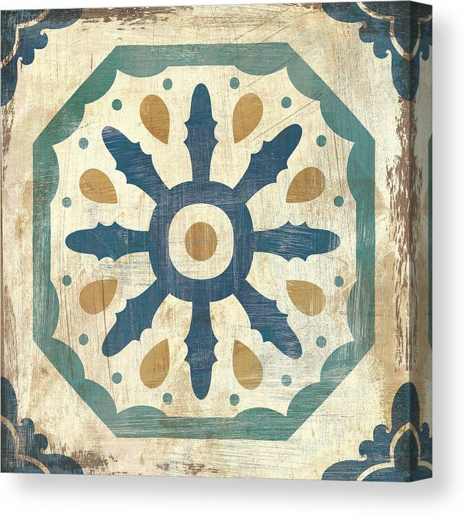 Moroccan Tiles Blue XI - Cleonique Hilsaca