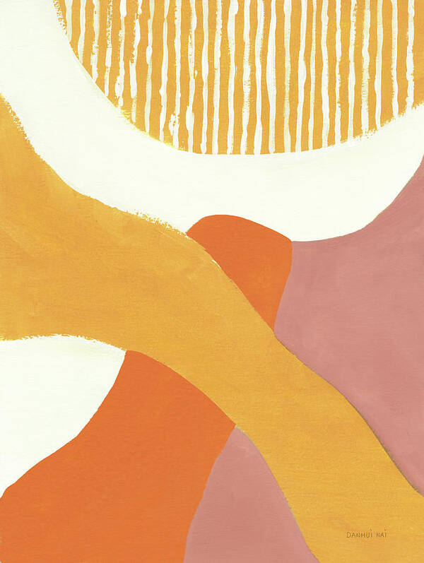 Retro Abstract VI Bright by Danhui Nai