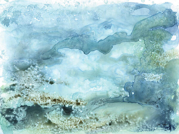 Water Abstract II by Leslie Trimbach