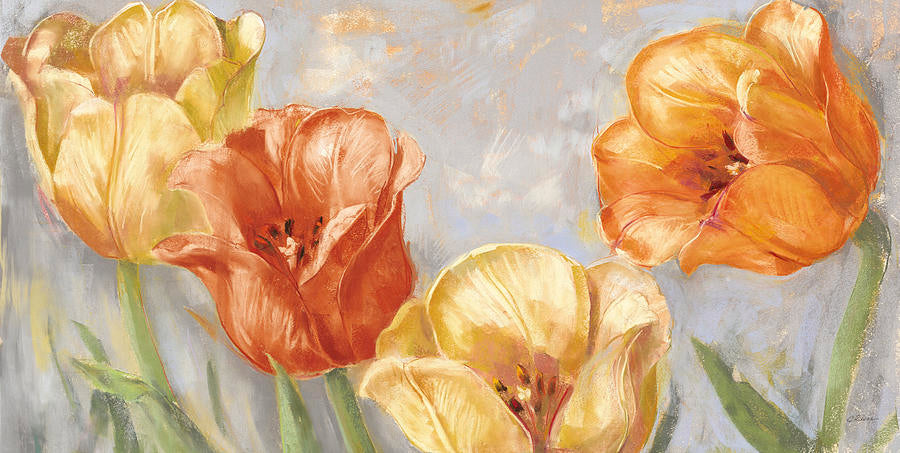 Yellow Tulips Bold by Carol Rowan